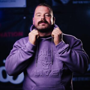 Giants Live Embossed Unisex Hoodie - Lilac