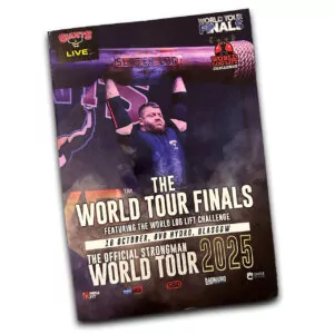 The World Tour Finals & World Log Lift Challenge 2025 OFFICIAL PROGRAMME