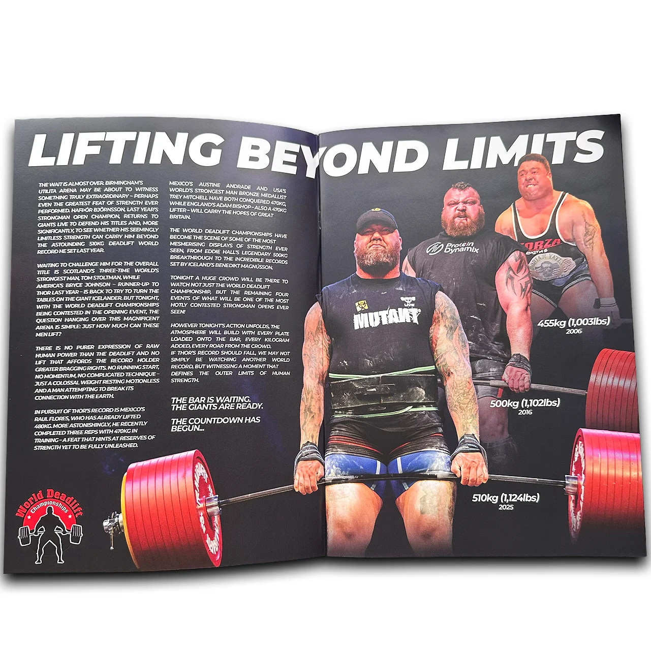 The Strongman Open 2026 OFFICIAL PROGRAMME - Image 2