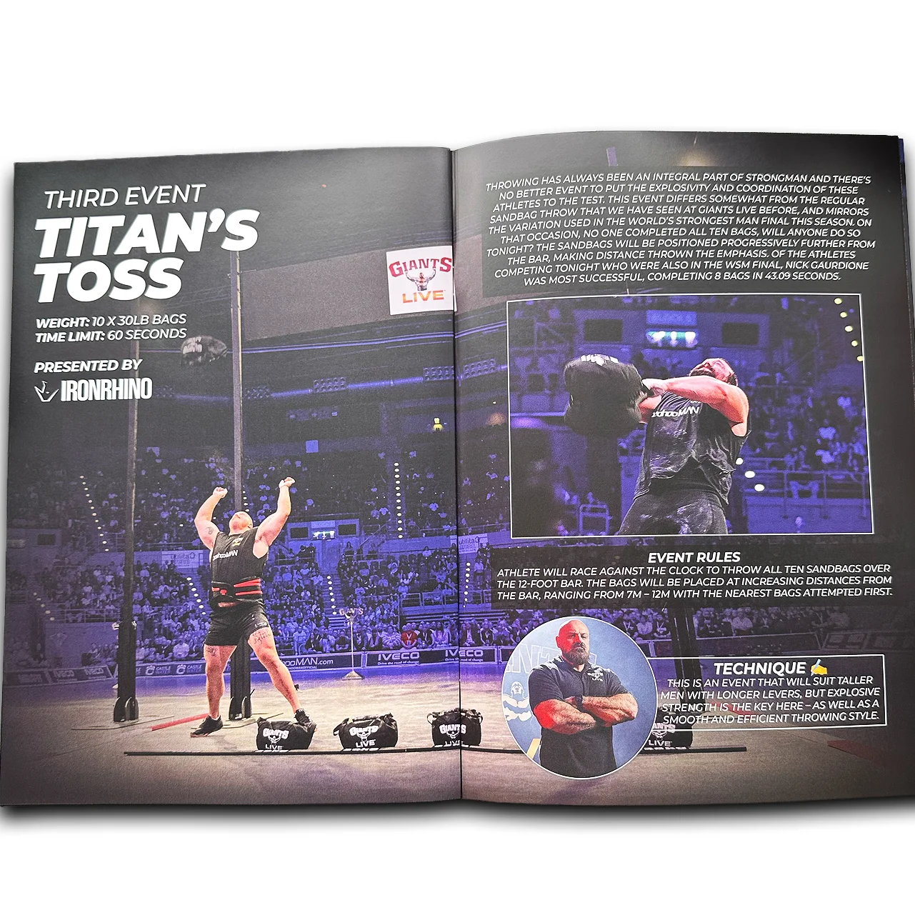 The Strongman Open 2026 OFFICIAL PROGRAMME - Image 4