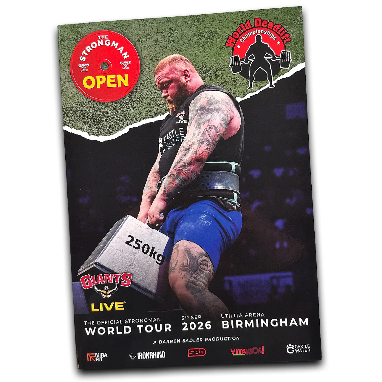 The Strongman Open 2026 OFFICIAL PROGRAMME